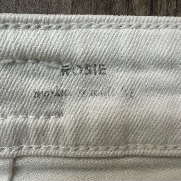 AG Adriano Goldschmied Rosie Workwear Wide Leg Jeans White 
Size 32 - Picture 11 of 12